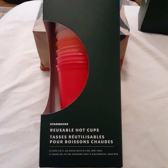 NEW Starbucks 2019 holiday reusable hot cups - Picture 2 of 3